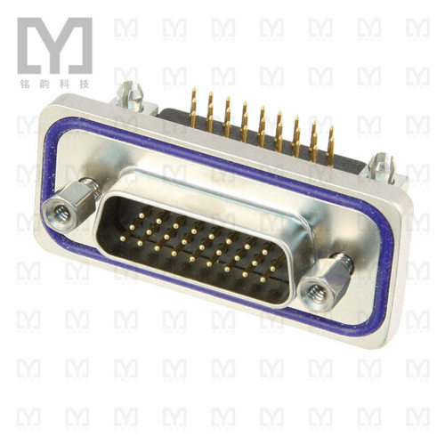 15-002203【CONN DSUB HD PLUG 26POS R/A SLDR】