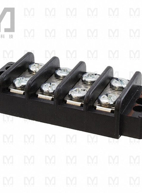 TB200-04【CONN BARRIER STRIP 4CIRC 0.437'】