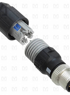 1521591【CONN PLUG MALE 4POS GOLD IDC】