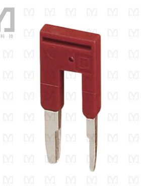 3214356【JUMPER TERM BLK 2POS FLAT PIN】