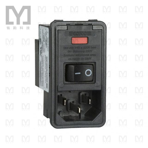 6609107-2【PWR ENT MOD RCPT IEC320-C14 PNL】