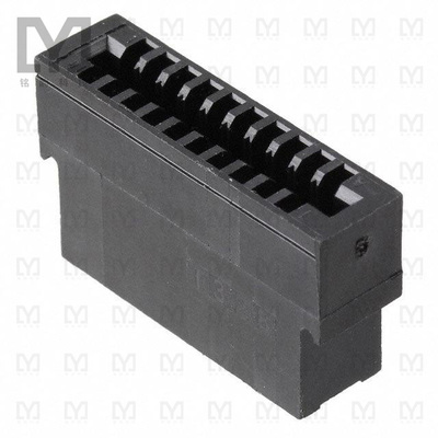 583717-1【CONN CARDEDGE HSG 20POS .100 BLK】