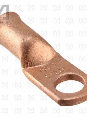 0192210494【CONN RING FLAT 6AWG #1/4 CRIMP】