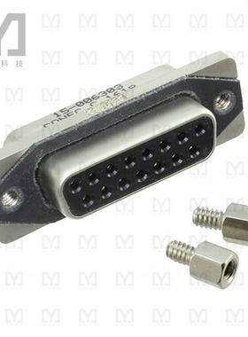 15-006303【CONN D-SUB RCPT 15POS PNL MNT】
