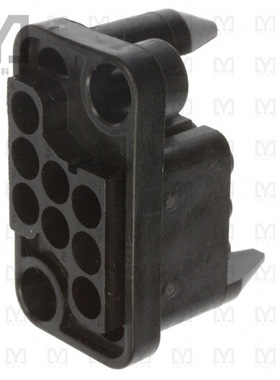 213499-1【CONN RCPT HSG DRAWER 8POS BLK】