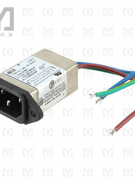 1-6609017-2【PWR ENT RCPT IEC320-C14 PNL WIRE】