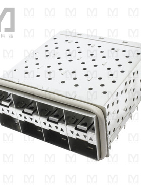 SFPP-3126-L【CONN SFP RCPT W/CAGE 2X4 160P RA】