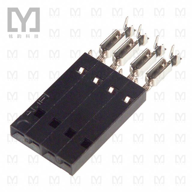 5-103976-3【CONN RCPT 4POS IDC 22-26AWG GOLD】