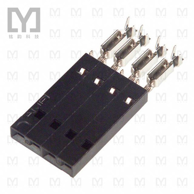 5-103976-3【CONN RCPT 4POS IDC 22-26AWG GOLD】