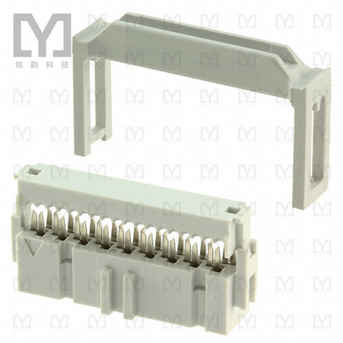 71600-018LF【CONN RCPT 18P IDC 28-30AWG GOLD】