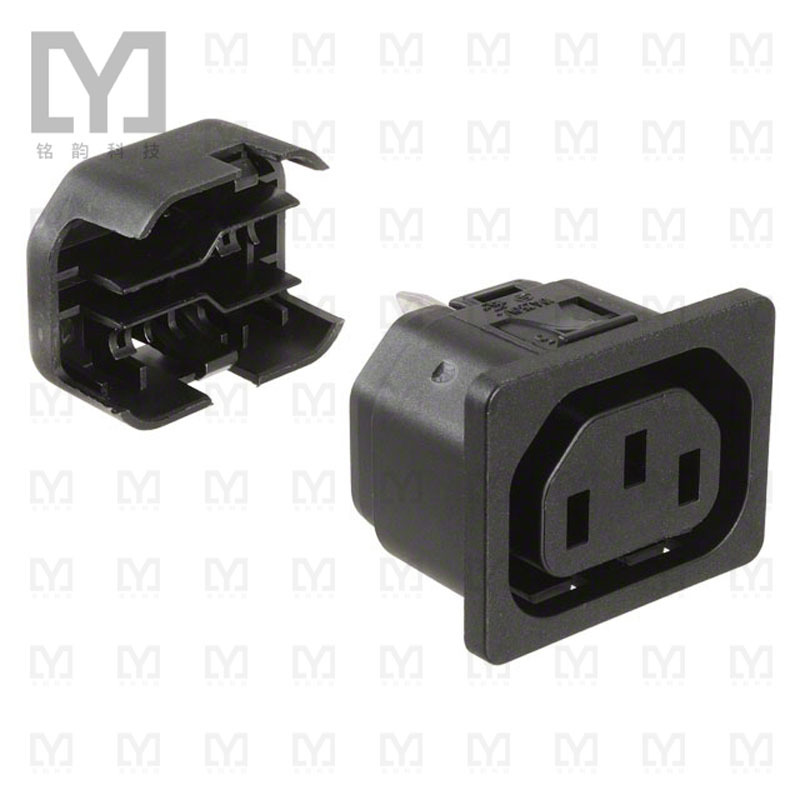 6610.2014.03【PWR ENT RCPT IEC320-2-2F PNL IDC】