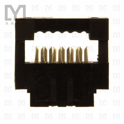 89361-706LF【CONN RCPT 6POS IDC 28AWG GOLD】
