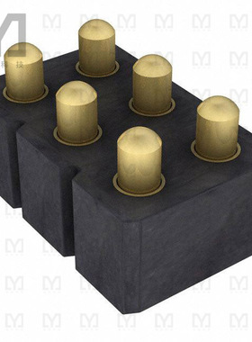 813-SS-006-30-003191【CONN SPRING LOAD 6POS DUAL SMD】