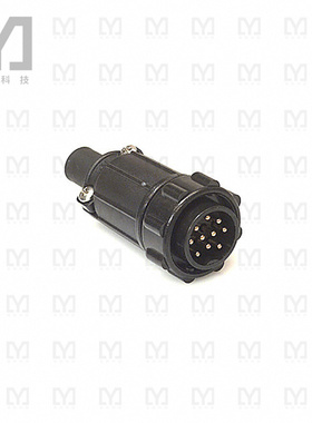 13382-10PG-326【CONN PLUG MALE 10POS SOLDER CUP】