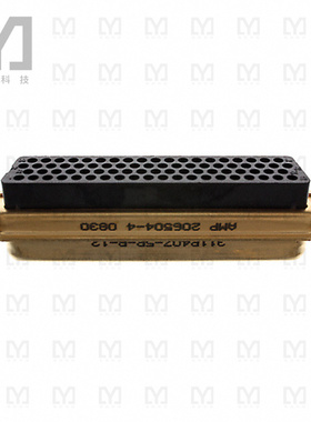 206504-4【CONN D-SUB HD HOUSING PLUG 78POS】