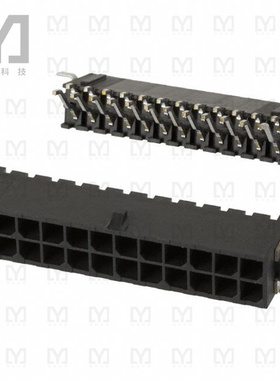 5-794629-4【CONN HEADER SMD R/A 24POS 3MM】