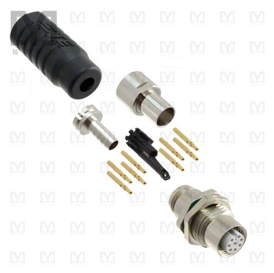 1-2823448-5【CONN RCPT FMALE 8POS GOLD CRIMP】