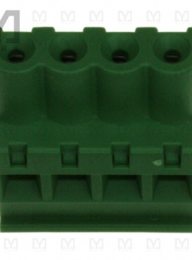 284040-4【TERM BLOCK PLUG 4POS 270DEG 5MM】