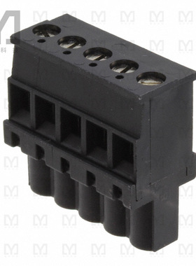 1546105-5【TERM BLOCK PLUG 5POS 5.08MM】
