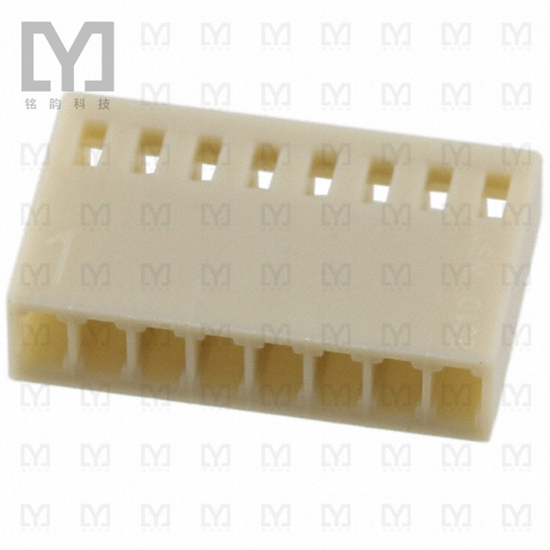 SWH25X-NULC-S08-UU-BA【CONN RCPT .100' SNGL BEIGE 8POS】