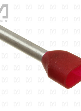 9004760000【CONN FERRL DIN 2X17AWG RED 500PC】