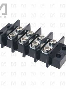 1546670-4【CONN BARRIER STRIP 4CIRC 0.437'】