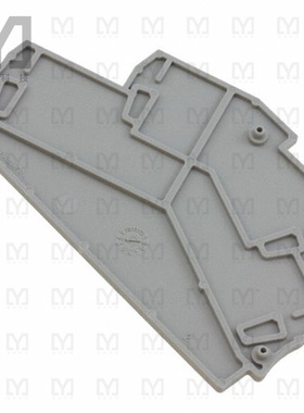 3038503【CONN TERM BLK END PLATE GRAY】