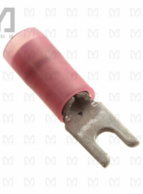 0191390001【CONN SPADE TERM 18-22AWG #2 RED】