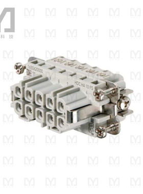 1650620000【INSERT FEMALE 10POS+1GND SCREW】