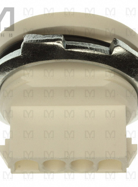 1604256-1【CONN CAP HOUSING 4POS SEAL BLKHD】