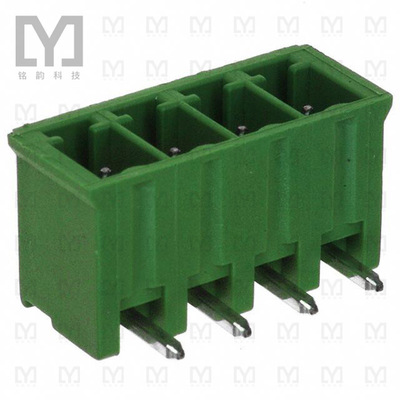 284513-4【TERM BLOCK HDR 4POS 90DEG 3.81MM】