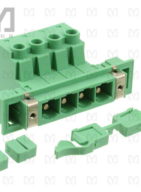 1703470【TERM BLK HEADER 4POS GREEN】