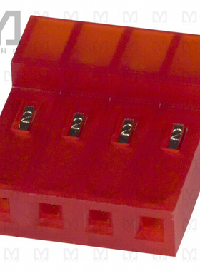 3-640433-4【CONN RCPT 4POS IDC 22AWG TIN】