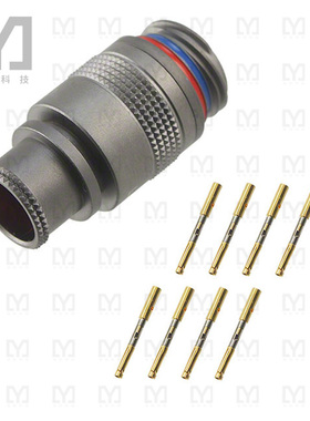 PMN.1M.308.XLMT【CONN RCPT FMALE 8POS GOLD CRIMP】