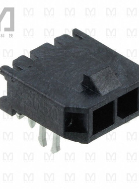 0436500204【CONN HEADER R/A 2POS 3MM】