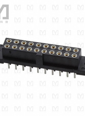 M80-4102001【CONN RCPT 20POS 0.079 GOLD PCB】