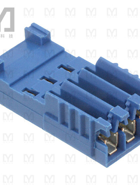 281786-3【CONN PLUG 3POS IDC 26-28AWG TIN】