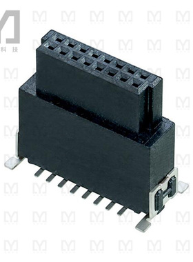 M55-6021642R【CONN RCPT 16POS 0.05 GOLD SMD】