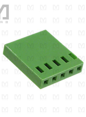 925366-5【CONN RCPT HSNG 5POS .100 CRIMP】