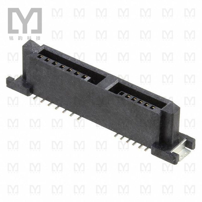 1735539-3【CONN SATA RCPT 13POS SLD SMD】