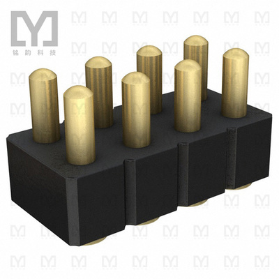 813-22-008-30-007101【CONN SPRING CONT 08 POS .295 SMD】