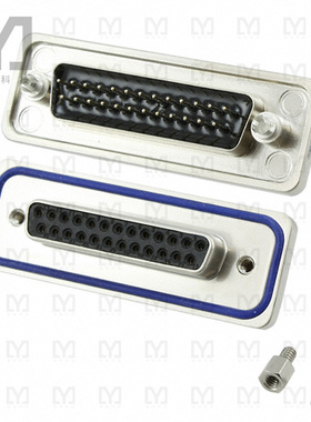 15-000473【CONN D-SUB RCPT 25P PNL MNT SLDR】