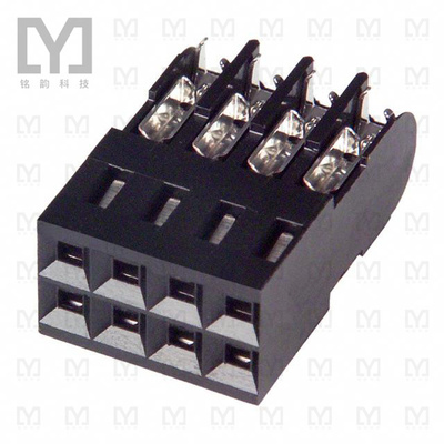5-102398-2【CONN RCPT 8POS IDC 22-26AWG GOLD】
