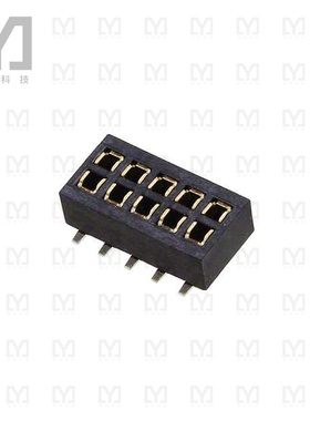 M50-3150542【CONN RCPT 10POS 0.05 GOLD SMD】