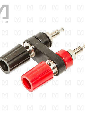 BU-P4243-0【CONN BIND POST DL FLUTD BLK/RED】