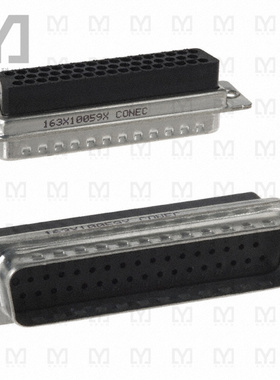 163X10059X【CONN D-SUB HOUSING PLUG 50POS】
