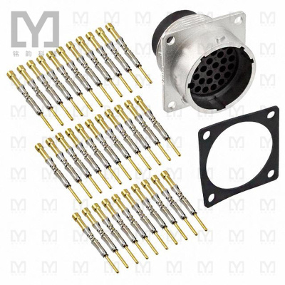 RT0W01832PNH-K【CONN RCPT MALE 32POS GOLD CRIMP】