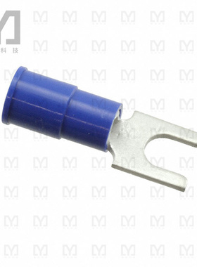 0191300045【CONN SPADE TERM 14-16AWG #8 BLU】