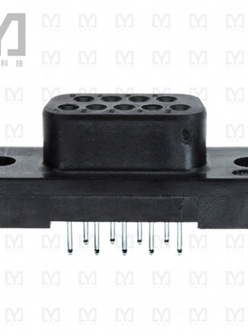 207826-4【CONN D-SUB RCPT 9POS VERT SOLDER】