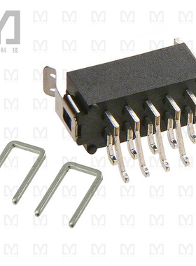 M80-6661242【CONN HEADER SMD R/A 12POS 2MM】